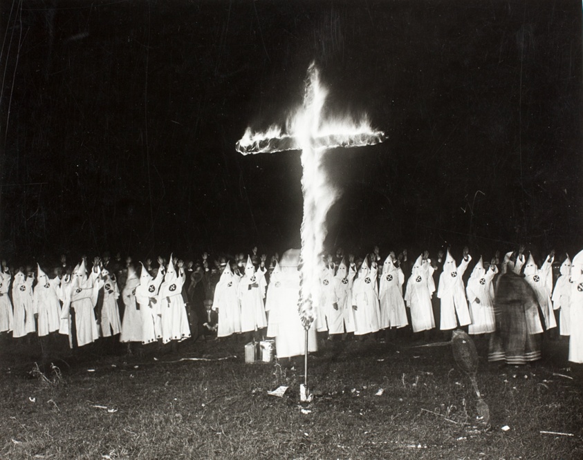 KKK Cross Burning